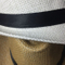 Paper Straw White Custom Panama Chapeau Men′s Sombrero Fedora Hat with Ribbon