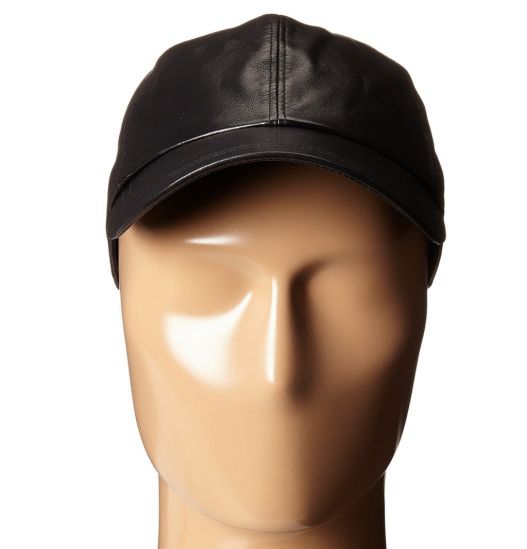 Sedex Audit Adjustable Baseball Style Curved Bill Faux Leather Hat