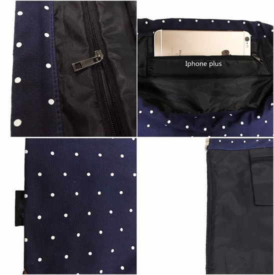 Custom Harajuku Style Man Women Printing Canvas Drawstring Bag with String Closure for School Sport Gym Streetball and Beach