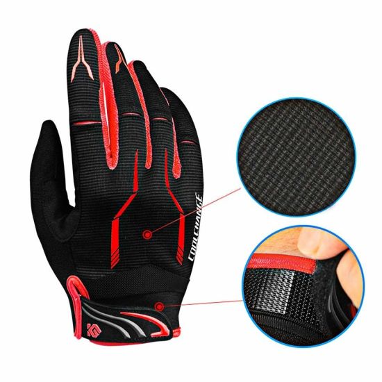 Full Finger Unisex Outdoor Touchscreen Winter Cycling Polyester Motorcycle Glove