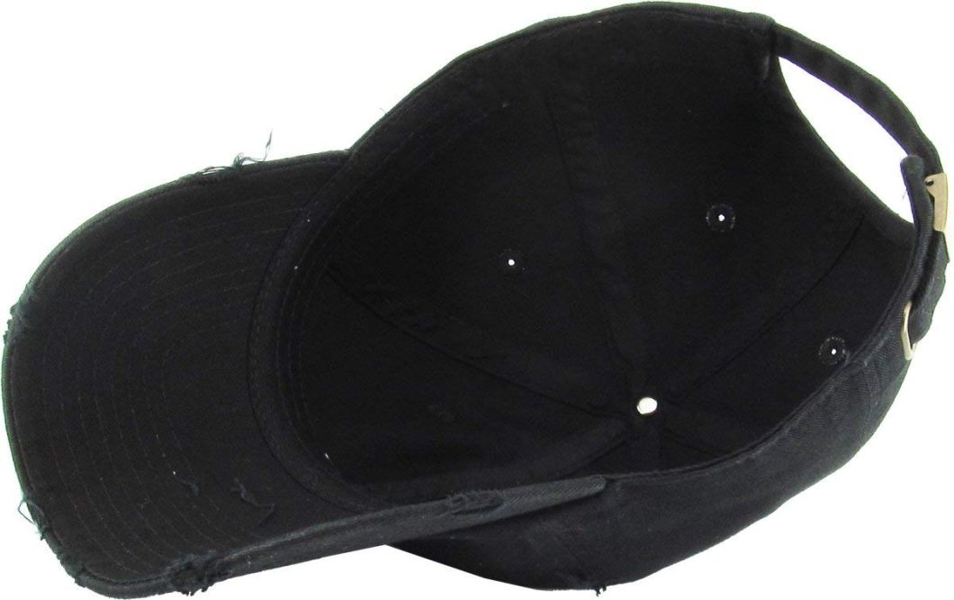 Man Women Adjustable Polo Trucker Washed Distressed Plain Dad Hat
