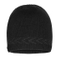 100% Soft Acrylic Custom Beanie Knitted Warm Black Hat Winter
