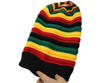 Acrylic Slouchy Reggae Style Stretchable Knitted Slinky Beanie Rasta Hat