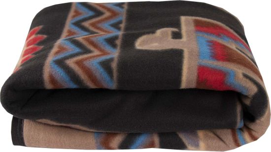 Warm Smooth Cozy Lodge Fleece Wholesale Native American Fleece Blanket