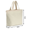 Sedex Audit Wholesale Man Women Plain Shoulder Bag Heavy Duty Durable Natural Canvas Tote Bag Customzied for Shopping Outdoor Travel