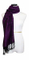 Acrylic Jacquard Scarf Women Fashion Rose Pattern with Fringe