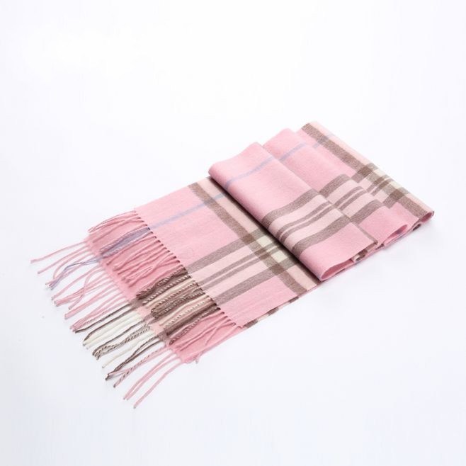 Sedex Audit Woven Plaid Factory Wholesale Winter Infinity Knit Scarf.