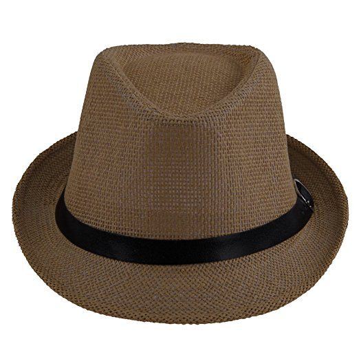 Sombrero Fedora Men′s Fashion Custom Paper Summer Beach Straw Hat