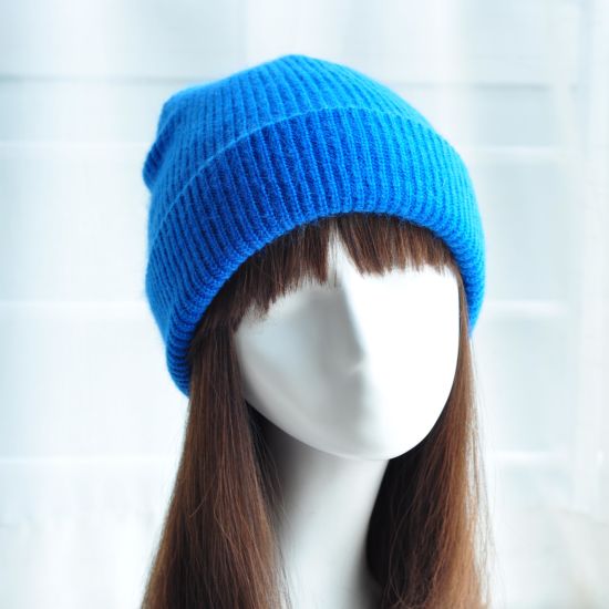 Custom Cheap Embroidered Knit Beanie, Warm Slouchy Own Logo Beanie Hat Wholesale