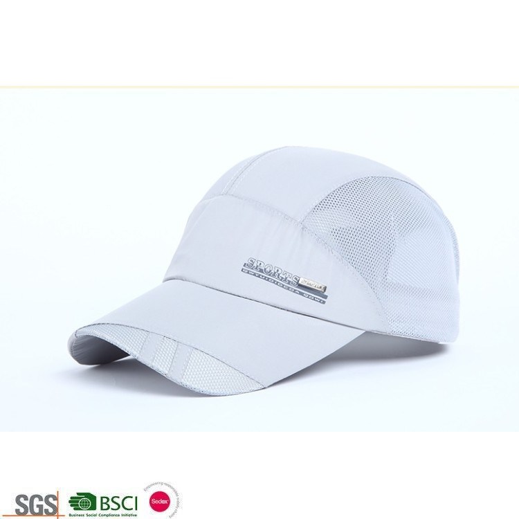 Promotional Fashion Embroidered Custom Quick Dry Runner Waterproof Baseball Cap