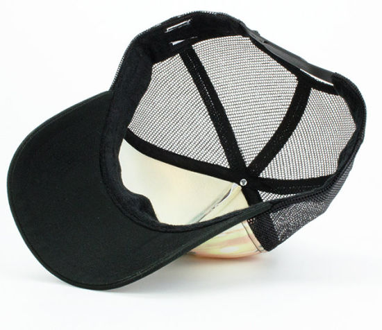 Sedex Audit 100% Polyester 5-Panel Promotional Sublimation Trucker Cap Custom