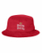 100% Cotton Promotional Flat Crown Embroidered Fashion Bucket Hat