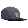 Adjustable 100% Polyester Custom Patch Baseball Cap Five Panel Hat