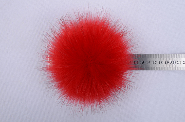 Acrylic Custom Winter Warm Beanie Knitted Double Pompom Hat