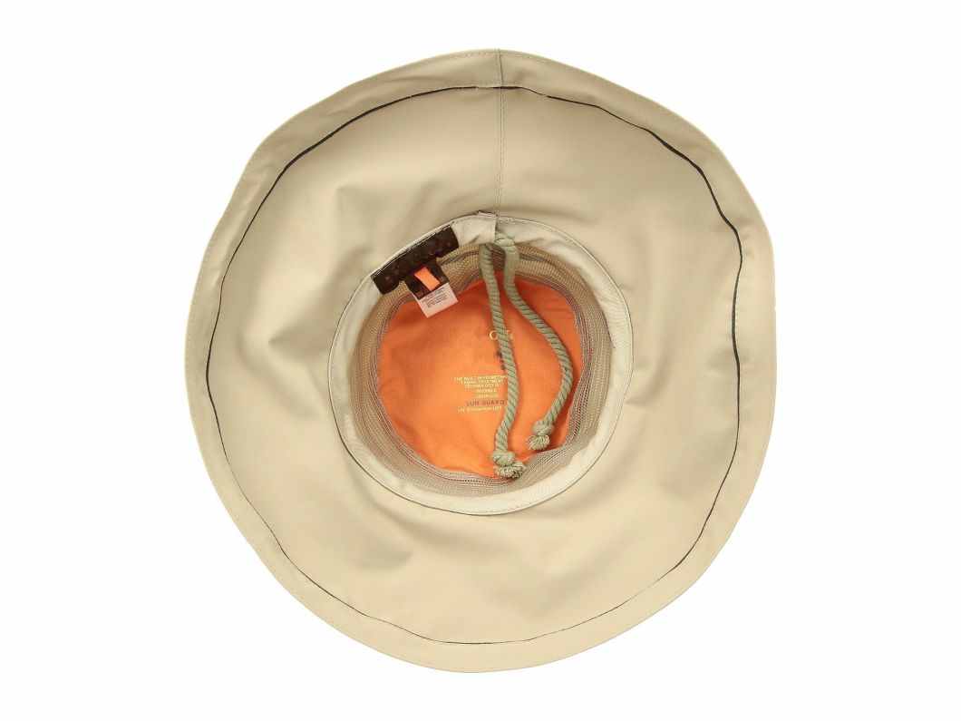 Adjustable Nylon Sun Hat Flat Crown Flip up Brim Hat