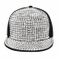 BSCI Audit Kid Polyester Shiny Reflective Cap Hip-Hop Sequins Snapback