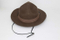 Wholesale Wool Felt Wide Brim Campaign Scout Hat with String for Costume