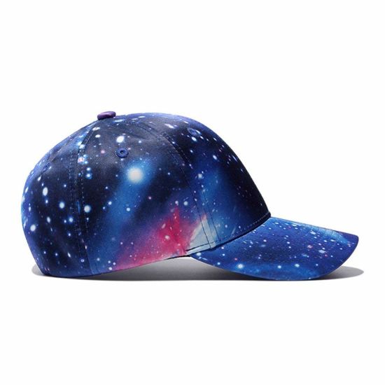Wholesale Adjustable Baseball Blank Cap for Sublimation with Polyester and Cotton