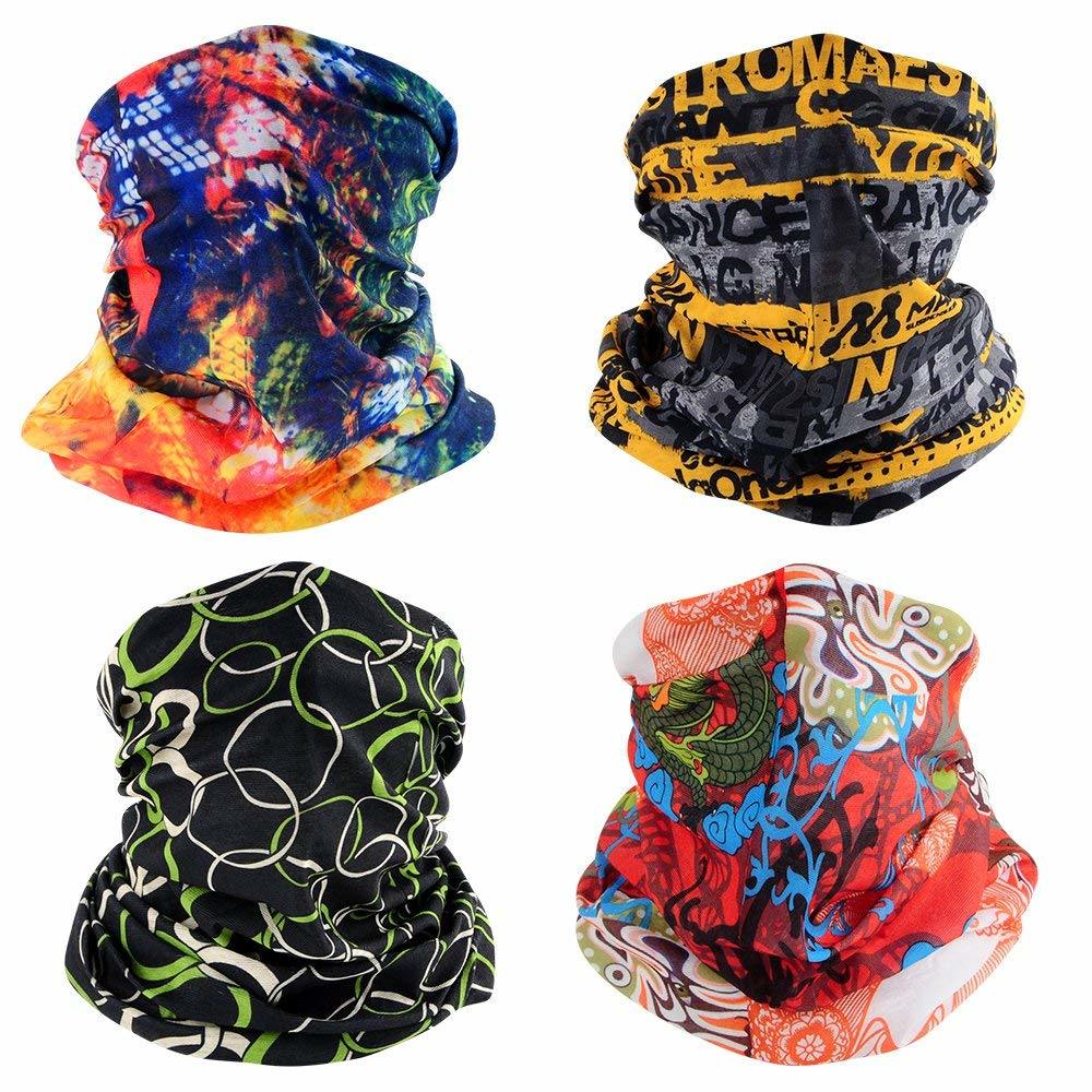 BSCI Audit Wholesale Custom Multifunctional Plain Outdoor Seamless Face Mask Tube Bandana