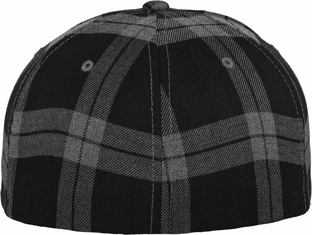 Sedex Audit Custom Adjustable 6-Panel MID-Profile Tartan Plaid Fitted Cap