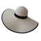 Sombrero White Lady Custom Paper Summer Wide Brim Beach Straw Hat