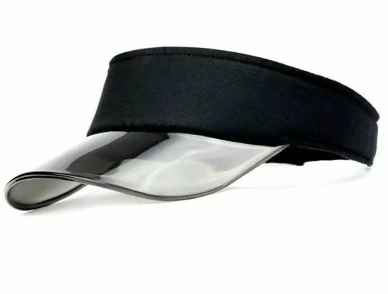 Summer Unisex Custom Cotton Sports Cap Wide Brim Outdoor Plastic Anti-UV Sun Visor Hat