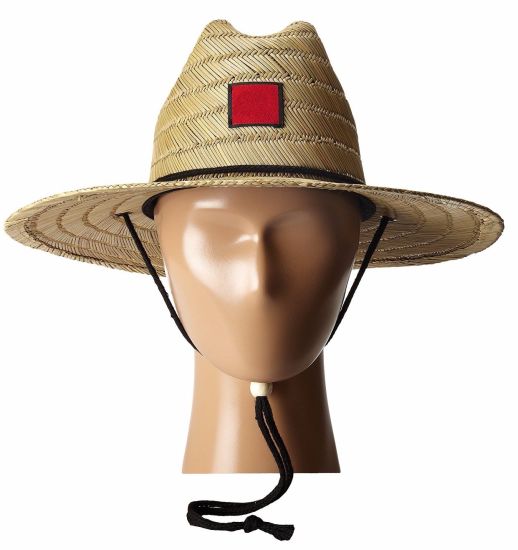 Adjustable Breathable Lightweight Pierside Lifeguard Straw Hat