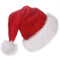 Christmas Comfort Double Liner Plush Red Velvet Santa Claus Hat