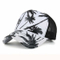 Sedex Audit 100% Polyester Mesh Trucker Cap Printing Coconut Tree