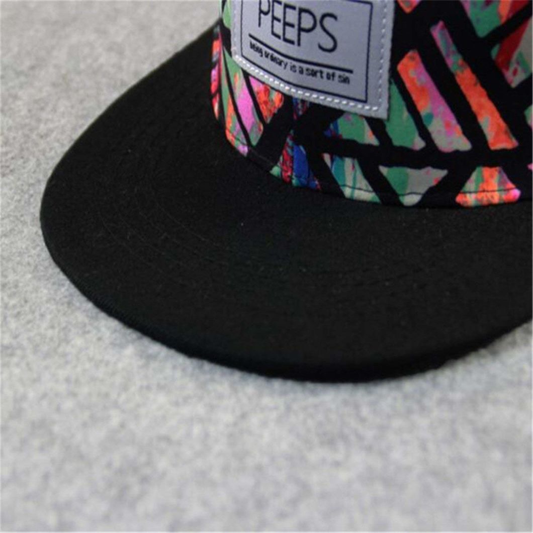 BSCI Audit Unisex Fashion Hip-Hop Fitted Fluorescence Snapback Cap