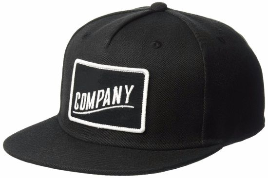 100% Cotton Adjustable 6-Panel Flat Visor Bill Cap Applique Snapback Customized