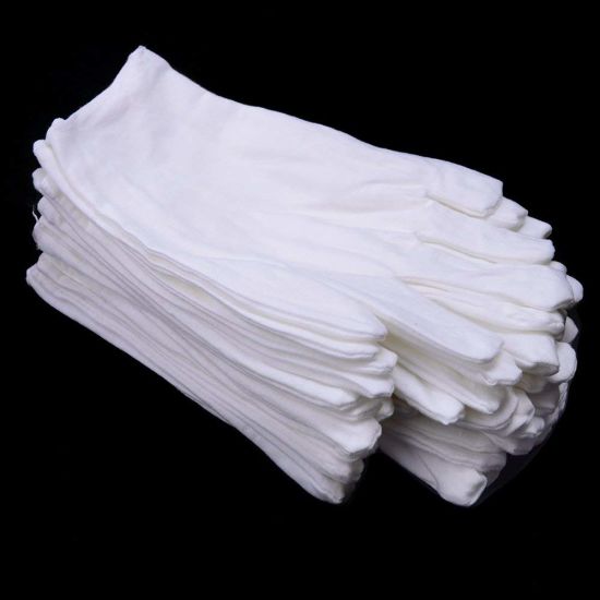 Custom Polyester Work Stretchable Lining Cotton Microfiber Gloves