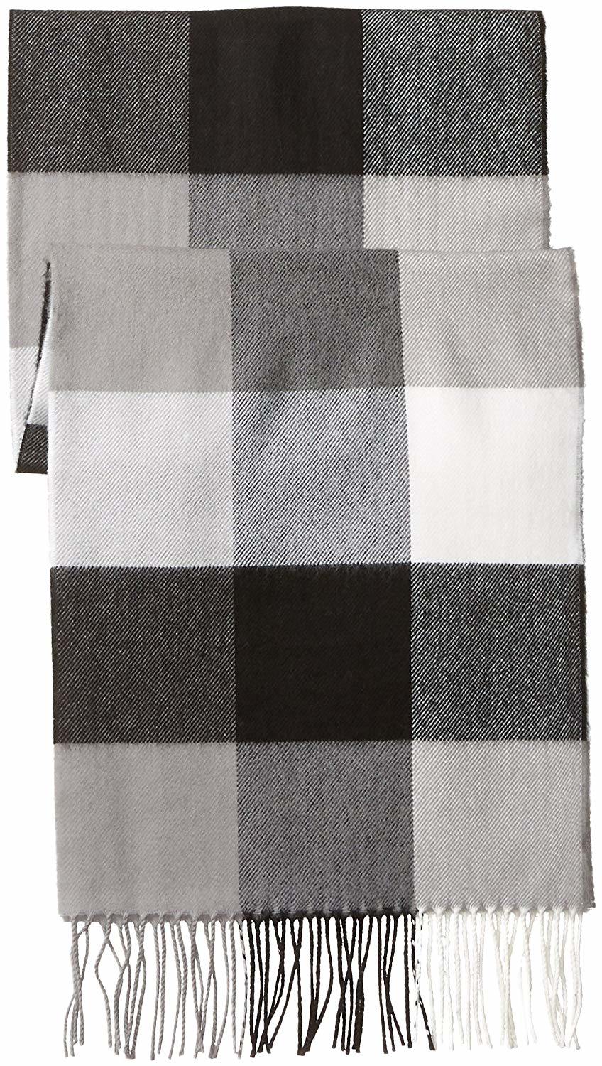 Custom Winter Warm Women Acrylic Cashmere Scarf with Fringe