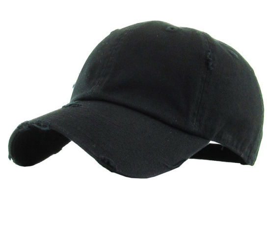 BSCI Audit Custom Washed Distressed Cotton Baseball Polo Style Vintage Cap