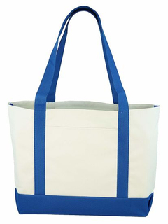 Wholesale 100% Polyester Blank Daily Tote Bag with Outside Pocket for Shopping Travelling