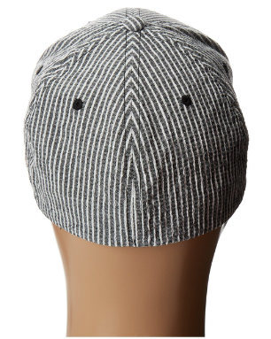 Sedex Audit 6-Panel Blank Striped Flexfit Hat with 100% Cotton