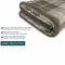 100% Polyester Super Soft Cozy Reversible Sherpa Throw Plaid Fleece Blanket