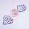 Custom Triangle Cotton Muslin Wholesale Print Organic Disposable Baby Bibs