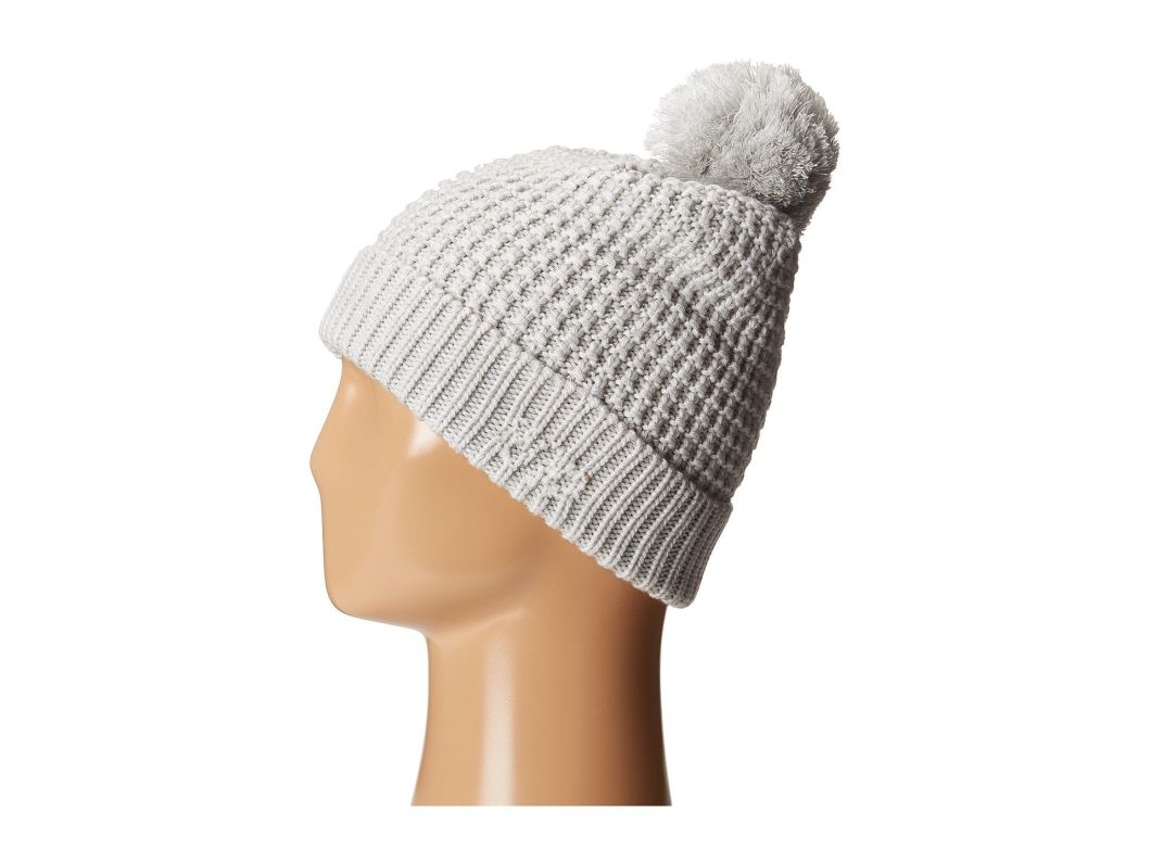 100% Acrylic Custom Slouchy Beanie Warm Winter Knitted Hat with POM POM