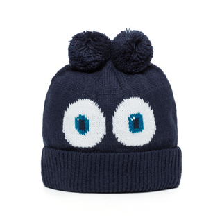 100% Acrylic Winter Knitted Beanie Knitted Hat for Baby