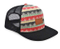 BSCI Audit Woven Trucker Boho Tribal Pattern Woven Snapback Cap