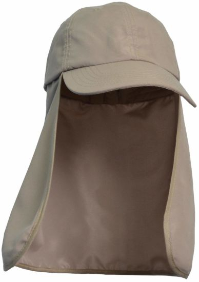 Sedex Audit 100% Polyester Windproof Quick-Dry UV Protection Fish Cap with Neckflap