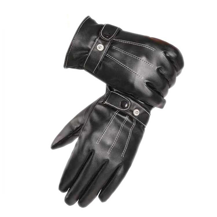 Custom Touchscreen Wholesale Stylish Insulation Warm Men Winter 100% Real Leather Glove