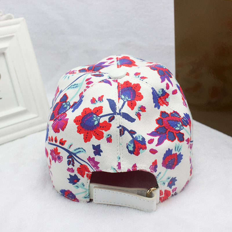 Canvas 6 Panel Structured Slide Buckle Closure Customize Cotton Screen Printed Baseball Cap