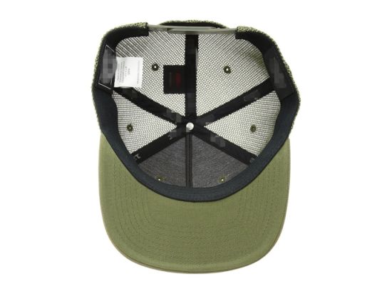 OEM Cotton Patch Green 5-Panel Nylon Mesh Snapback Trucker Caps