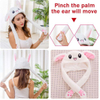 Movable Hat Ear Winter Halloween Christmas Animal Rabbit Hat