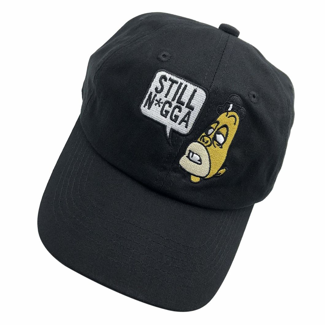 Cotton Unisex Adjustable Baseball Cap Custom Dad Hat Embroidery