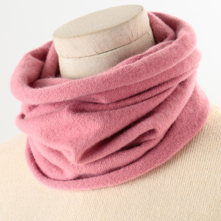 Custom Winter Blank Warm Knitted Crocheted Knit Cashmere Snood - Buy ...