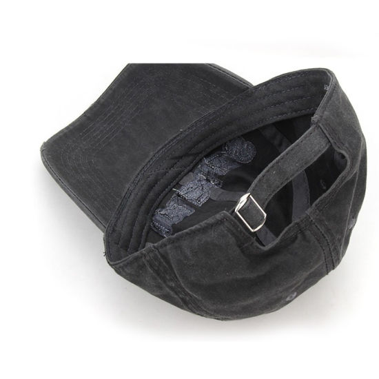 BSCI Audit Unstructured Embroidered Stone Washed Cotton Twill Baseball Cap