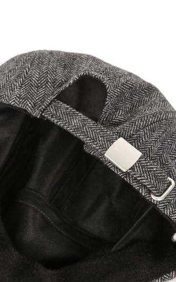 BSCI Audit Custom Blank Fashion Flat Brim Wool 5 Panel Cap